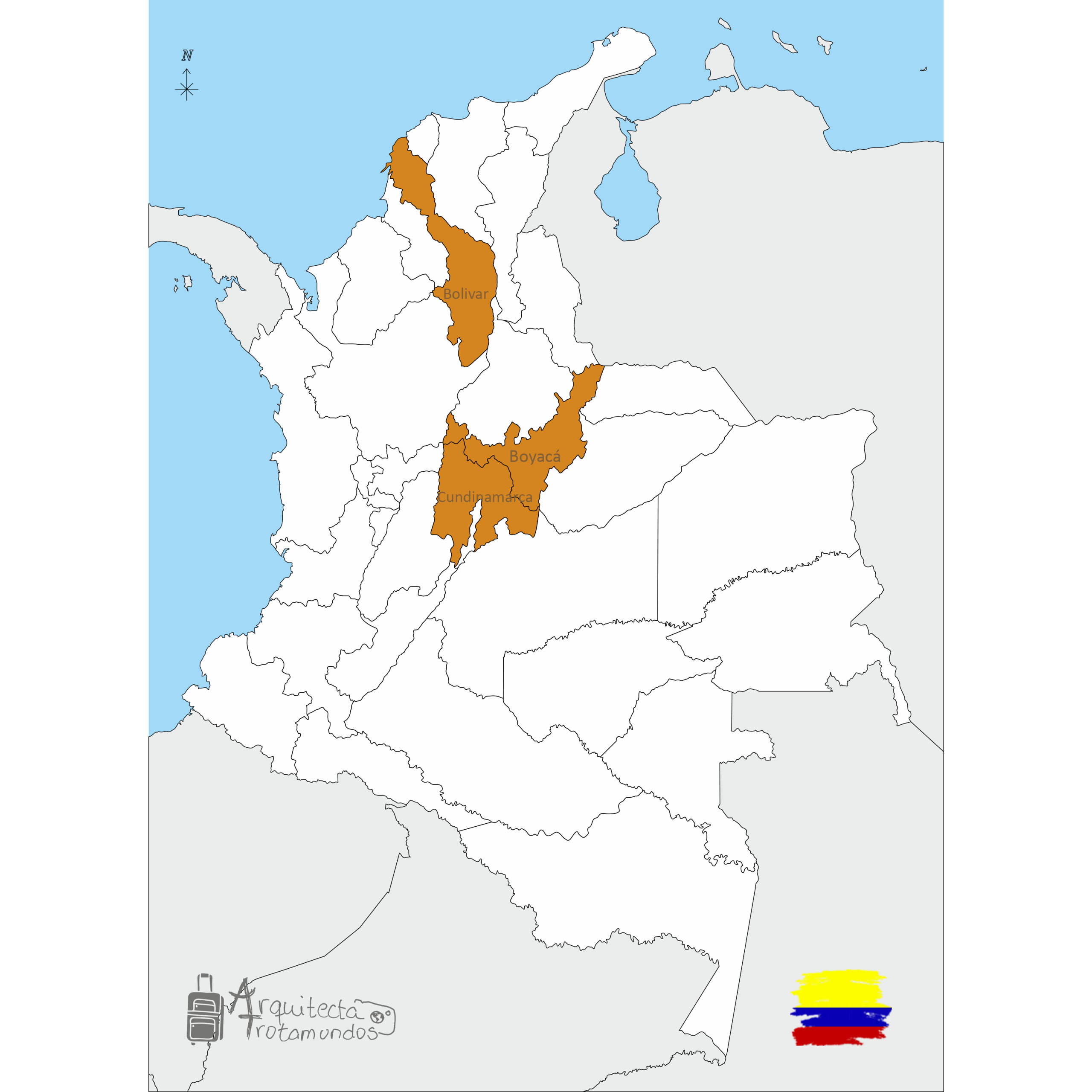 Provincias visitadas_Arquitecta Trotamundos