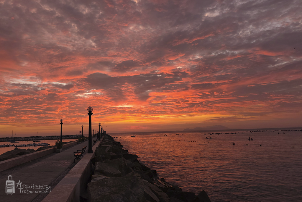Sunset en Lima