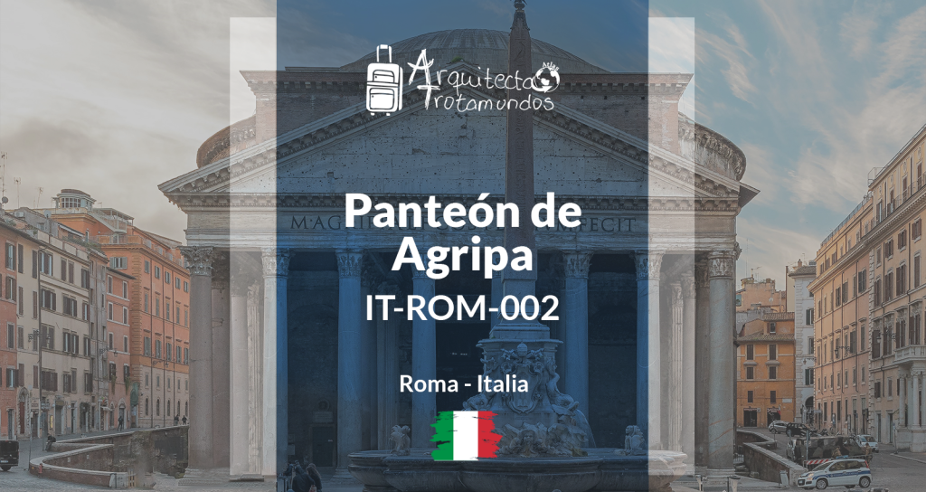 Carátula Ficha IT-ROM-002: Panteón de Agripa